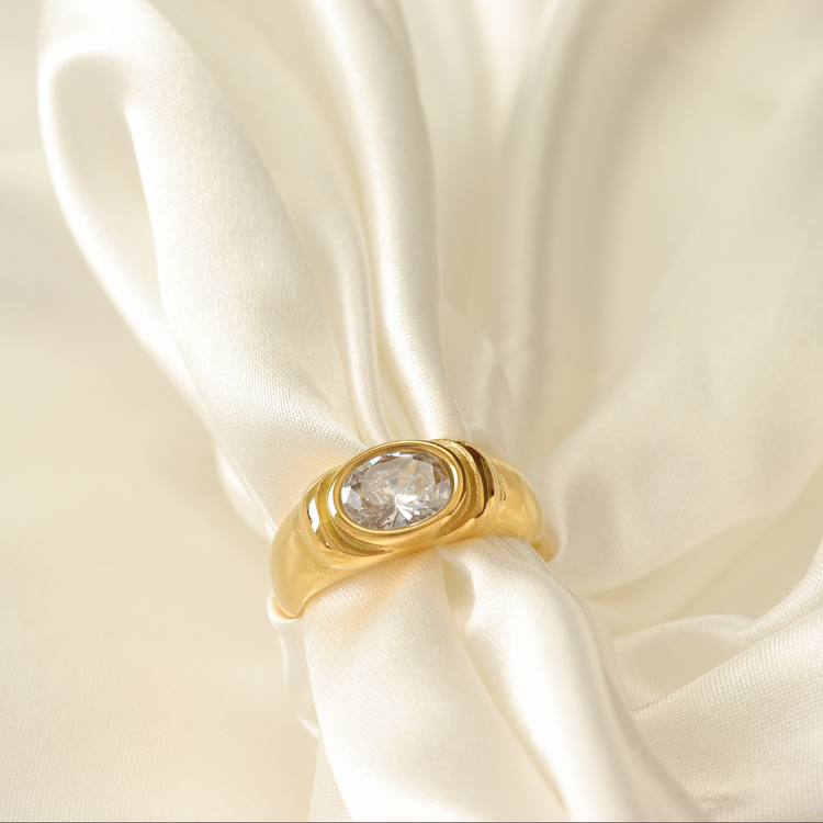 SOLAR GOLD RING