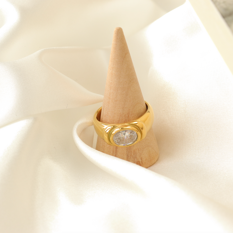 SOLAR GOLD RING