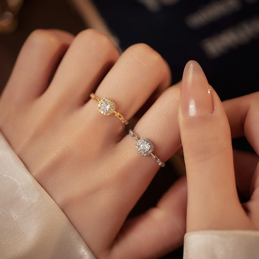 CUBE DAZZLING RING