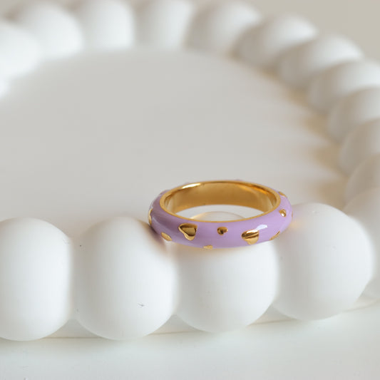 LILAC LOVE RING