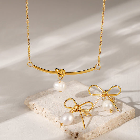 PEARL GOLD NECKLACE