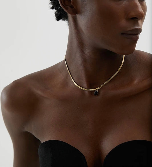 FANTANA SNAKE CHAIN NECKLACE
