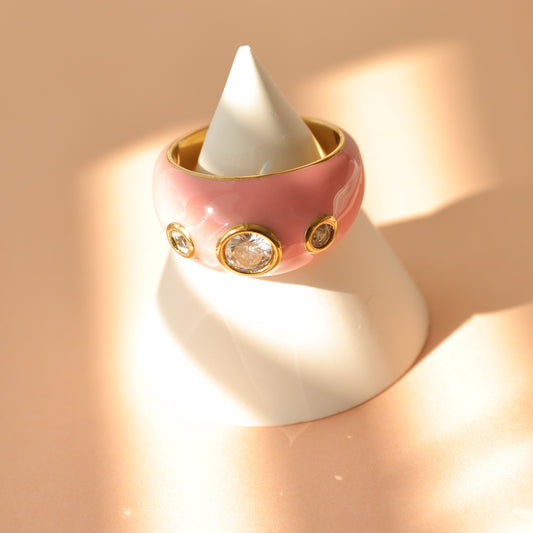 PINK DIAMOND RING