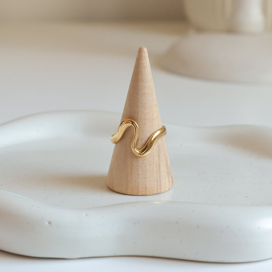 GEOMETRY GOLD RING