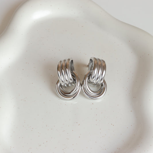 ETERNITY STAINLESS EARRINGS