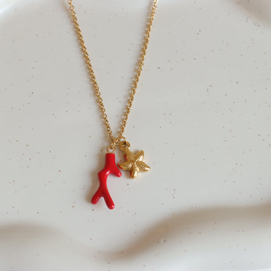 SEA STAR BRANCH NECKLACE