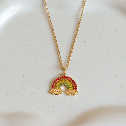RAINBOW GOLD NECKLACE