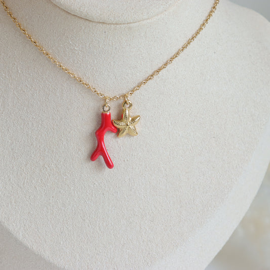 SEA STAR BRANCH NECKLACE