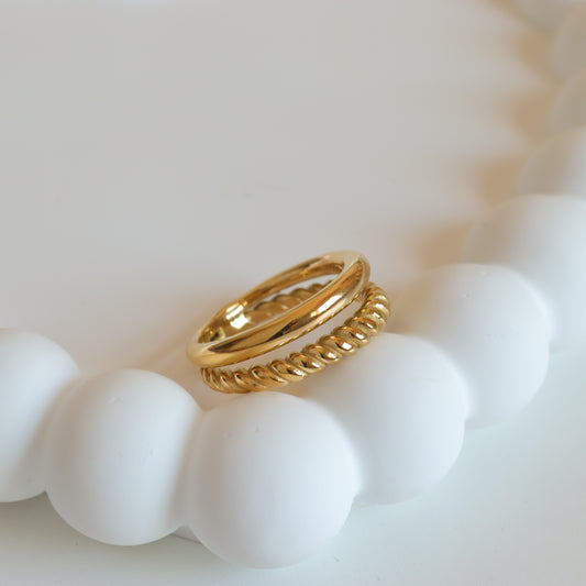 LACE GOLD RING