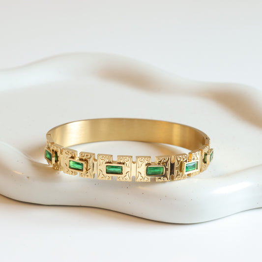 EMERALD LUXURY BANGLE