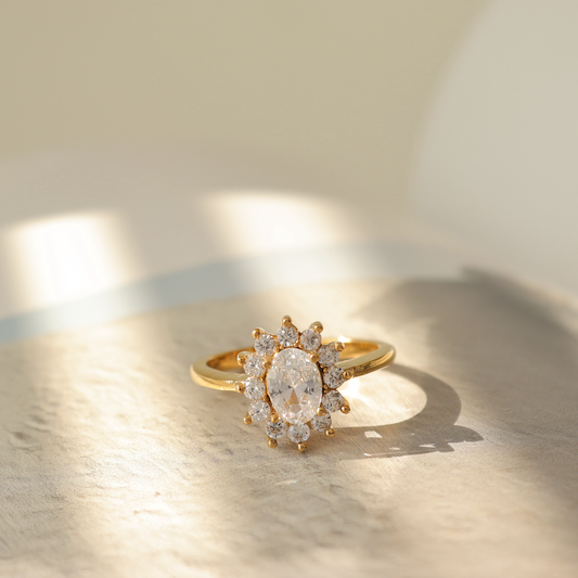 CRYSTAL COCKTAIL RING