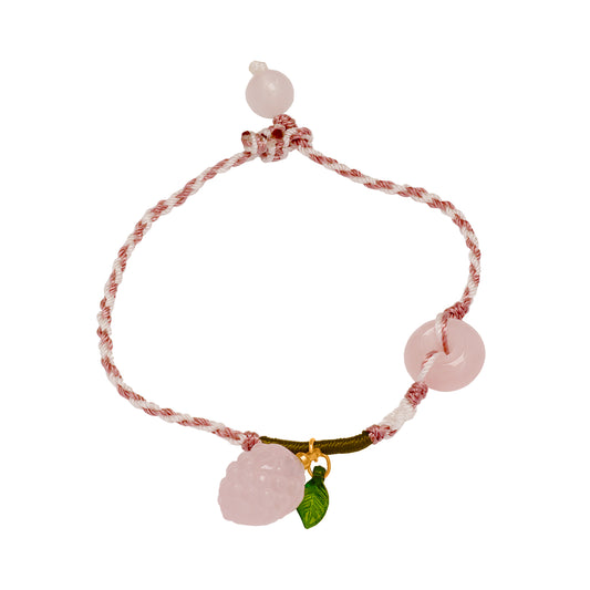 GRAPE NATURAL STONE BRACELET