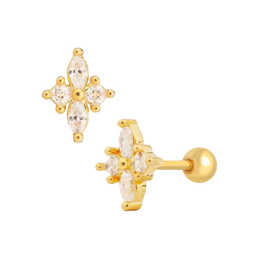 CRYSTAL STUD EARRINGS