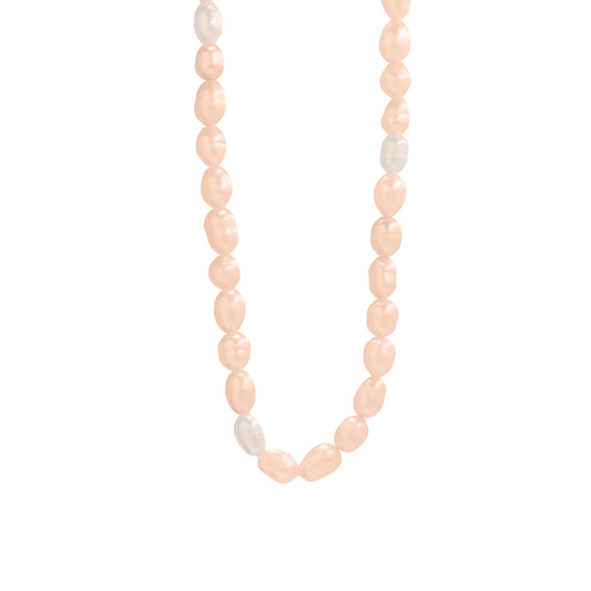 PINK FRESH WATER PEARL NECKLACE