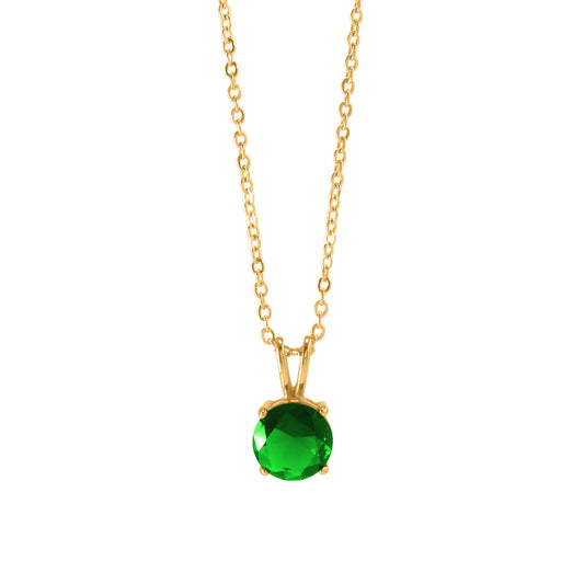 EMERALD CENTRAL NECKLACE