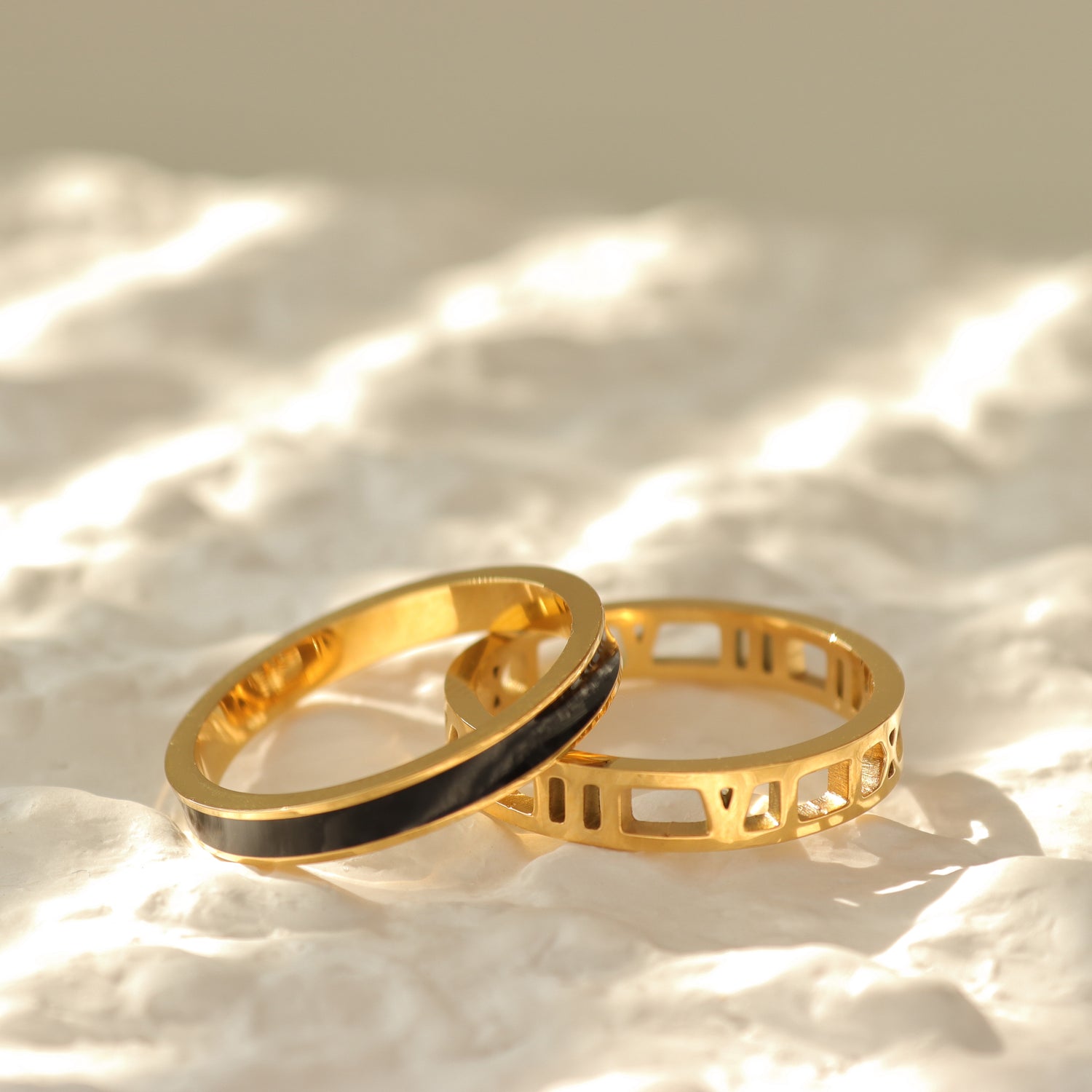 ROMAN STACKING RING – VENUS LOVES JEWELLERY