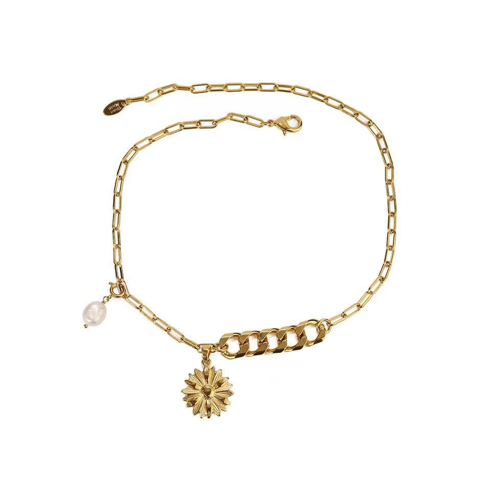 DELUXE FLOWER NECKLACE-VENUS LOVES JEWELLERY