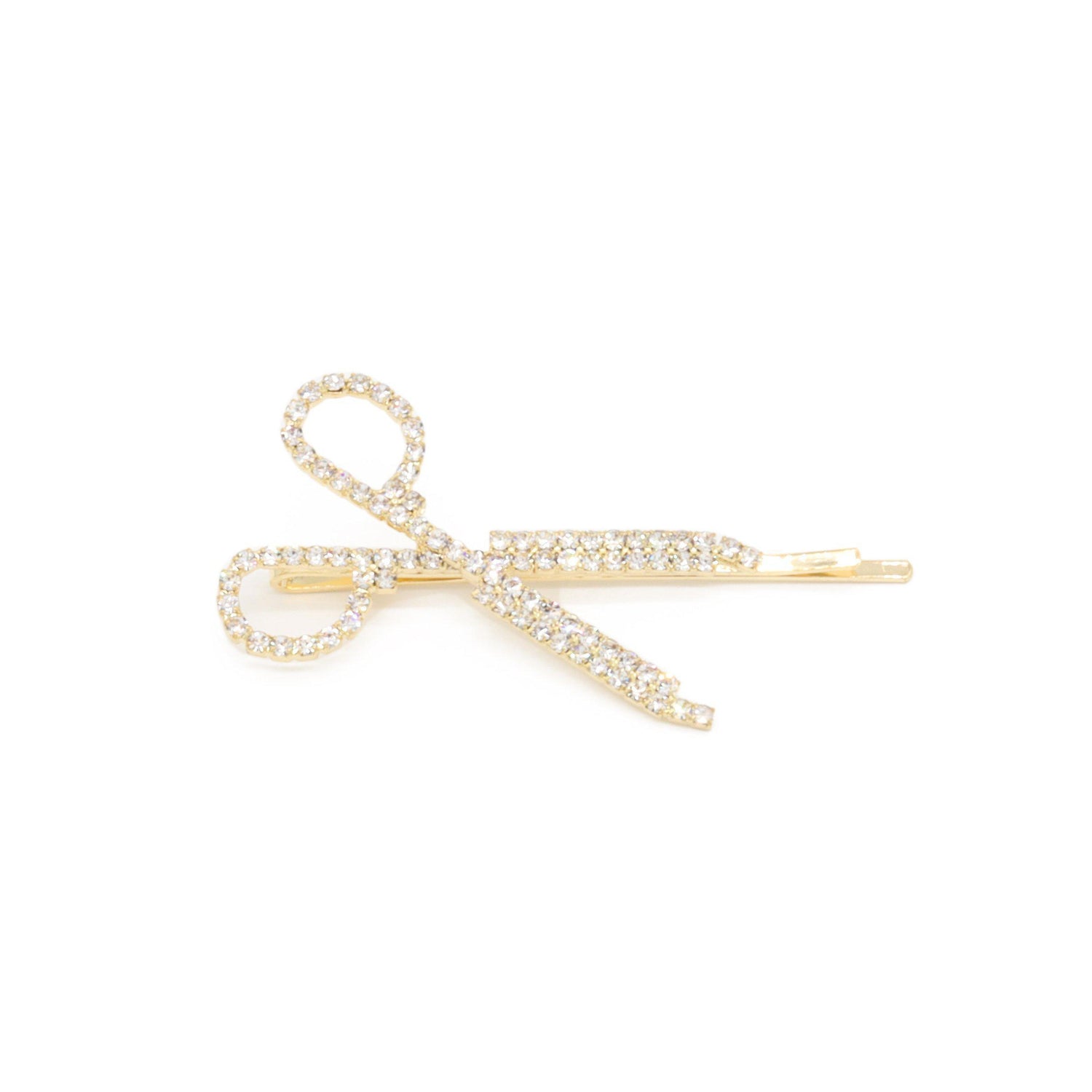 DIAMOND SCISSORS HAIR CLIP-VENUS LOVES JEWELLERY