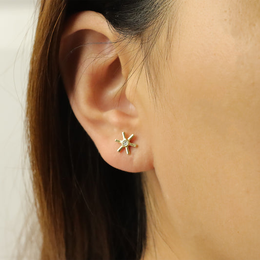 BURST STUD EARRINGS