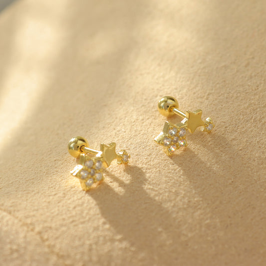 STAR STUD EARRINGS