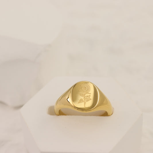 SUNFLOWER RING