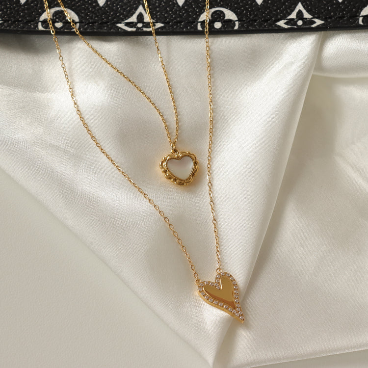 HEART GOLD NECKLACE