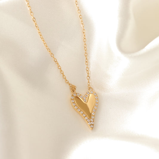 HEART GOLD NECKLACE