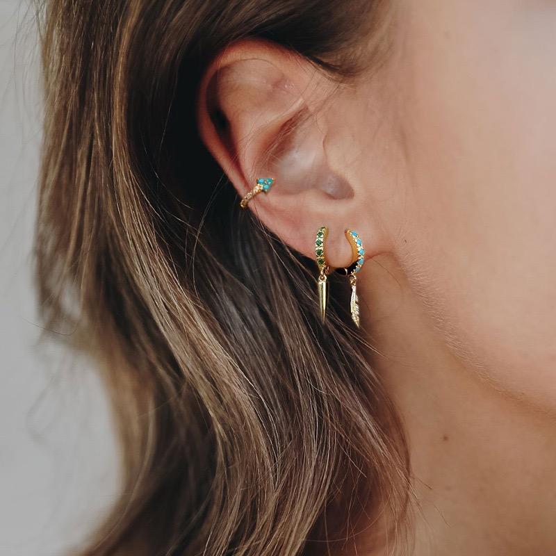 LEAF DROP EARRINGS BUY PREMIUM EARRINGS ONLINE