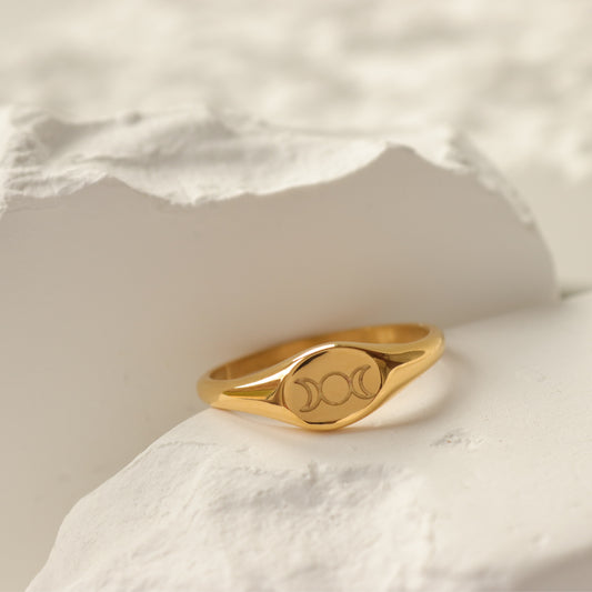 SUN MOON LOVE RING